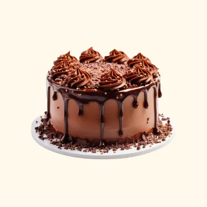 Picture of Cream Drop Chocolate Cake