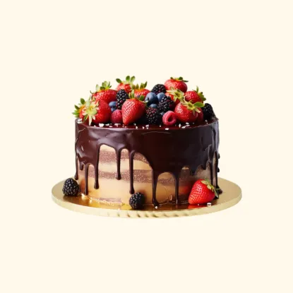Picture of Divine Choco Berry Cake