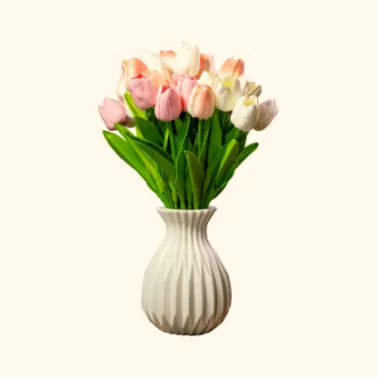 Picture of Artificial polyurethane tulips