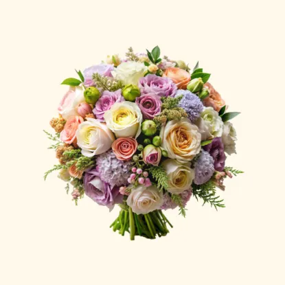 Picture of Luxurious wedding bouquet