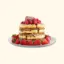 Picture of Belgian waffle cake